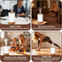SUMAMAVIA 150ML 7-Color BedroomLight Essential Oil Diffuser, Small Portable Aromatherapy Diffuser, Home Fragrance Aroma