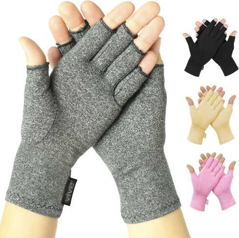 Vive Arthritis Gloves for Men and Women, Rheumatoid Compression Hand Glove for Osteoarthritis Pain Relief
