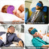 4 Pieces Kids Silk Eye Mask for Sleeping - Smooth Soft Adjustable Strap Blindfolds for Travel Relaxation (Dark Green,
