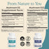 Real Mushrooms Vitamin D2 - 120 ct, Vegan Vitamin D Supplements, 1000 IU for Bone & Muscle Health