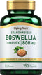 Piping Rock Boswellia Serrata Extract Capsules | 800mg | 150 Count | Non-GMO, Gluten Free with Boswellic Acid Supplement
