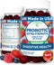 Lunakai Probiotic Gummies for Digestive Health - 5 Billion CFUs, Chewable Probiotic Gummy for Women, Men, Kids, 60ct