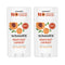 Schmidt's Aluminum-Free Vegan Deodorant Grapefruit & Apricot, 2 Count, Natural Ingredients, 2.65 oz