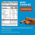 Pack 6.75oz 3-Pack HighKey Cookies Variety - Low Carb No Added Sugar Chocolate Chip Cookie, Snickerdoodle, Brownie