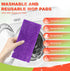 Reusable Mop Pad Compatible with Swiffer WetJet Mop, 4 Pack Microfiber Refill Pads for Floor Mopping and Cleaning, Wet