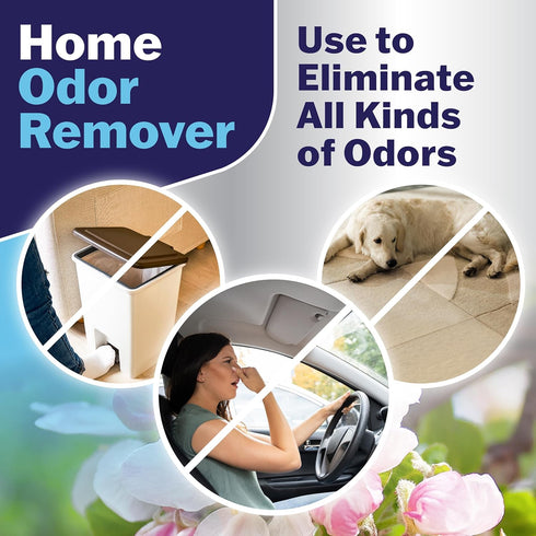 Goodbye Naturally Home Odor Remover, Odor Neutralizer Spray, 14 oz Continuous Spray Cans