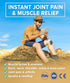Pain Relief Patches (12 Count) - Knee Pain Relief Patch, Back Pain Patch, Heat Patch for Muscle Pain Relief