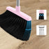Broom and Dustpan Set, Outdoor Broom with Dustpan for Home Commercial Cleaning, Long Handle