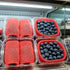Markeny Packing (50PCS Red-14x7cm) Fruit Protection Mesh Bags Transport Vegetable Fruit Fragile Items Dedicated Fruit