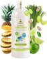 Fuwa3e Pineapple Enzyme Natural Floor Cleaner Lime & Lemongrass - 33.8oz (Makes 44 Gallons) - Organic Non Toxic Cleaner