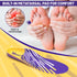 IFITNA Plantar Fasciitis Relief Metatarsal Pain Arch Support Inserts - Gel Insoles for Men Women, Size 7