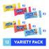 Luna Bar Pack 6 (12 Pack) - Variety - Flavors - Gluten Free Snack Bars - Non-GMO - Protein Bars - Made with Organic