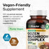BIO KRAUTER Dozen Mushroom Complex Capsules, 2100 mg Blend, 100 Vegan Caps for Immune Support