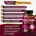 Organic Collagen 6,419 mg with Hyaluronic Acid, Biotin, Keratin, Resveratrol - Hair Skin, Nails Vitamins - Made in The