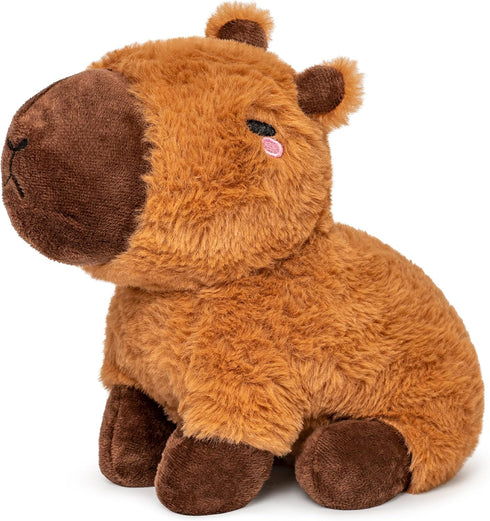 Capybara Microwavable Unscented Heating Pad, 1.5 lbs Plush Heatable Pillow for Women and Kids, Cute Cozy Stuffed Animal