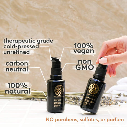 True Moringa 30 ml Oil for Face, Body & Hair, 100% Pure Cold-Pressed, Vegan & Non-GMO