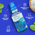 2 Pack H2Ocean Healing Rinse Mouthwash, Sea Salt & Xylitol for Fresh Breath, Alcohol & Fluoride Free, 16oz