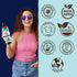 GuruNanda Coconut Oil Pulling, 16 fl oz, with 7 Essential Oils and Vitamin D3, E, K2 for Fresh Breath and Gum Health