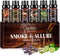 Men Essential Oils Set, Fragrance Oil for Diffuser, Leather, Tobacco, Cedar, Bourbon