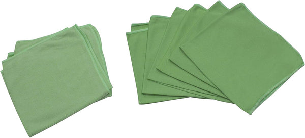UUC Microfiber Cleaning Cloth, Pack of 14, 13"x13", Lint-Free Streak-Free Cleaning Rags in 7 Color Assorted