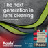 Koala Lens Cleaning Cloth, Japanese Microfiber, Eyeglass Cleaner, Black & Green, Pack of 6
