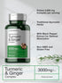 Horbaach Turmeric and Ginger Supplement 3000 mg | 60 Softgel Capsules with Black Pepper Extract, Non-GMO, Gluten Free