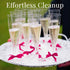 Prestee 100 Clear Disposable Champagne Flutes - Perfect for Toasting, Weddings, Parties & New Year's Eve - 2024