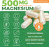ForestLeaf Magnesium Complex 500mg - Magnesium 500mg Capsules - Magnesium Supplement 500 mg - Magnesium for Sleep, Magnesium for Constipation - Magnesium Supplement for Women (120 Ct)