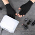 Syhood 3 Pair UV Gloves for Nail Lamp, UPF50+ UV Fingerless Protection Gloves for Manicures