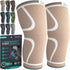 Modvel Compression Knee Brace - 2 Pack Knee Brace for Women & Men, Support Compression Sleeve for Knee Pain Relief