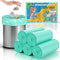 heihaily 6 Gallon Trash Bags Compostable Green - Medium Garbage Bags Strong Thick