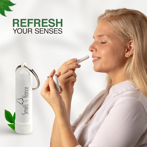 SmellHance 4 Pack Set-Anosmia Smell Training Kit for Loss of Smell- Aromatherapy-Inhaler