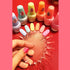 Honbay 20PCS Plastic False Nail Swatches Wheels, Nail Art Color Polish Display Wheel for Manicure