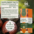 Immune 8-Mushroom Immunity 56-Day HERBAMAMA Super Mushroom Supplement - Vegan Complex Blend with Reishi, Lion's Mane