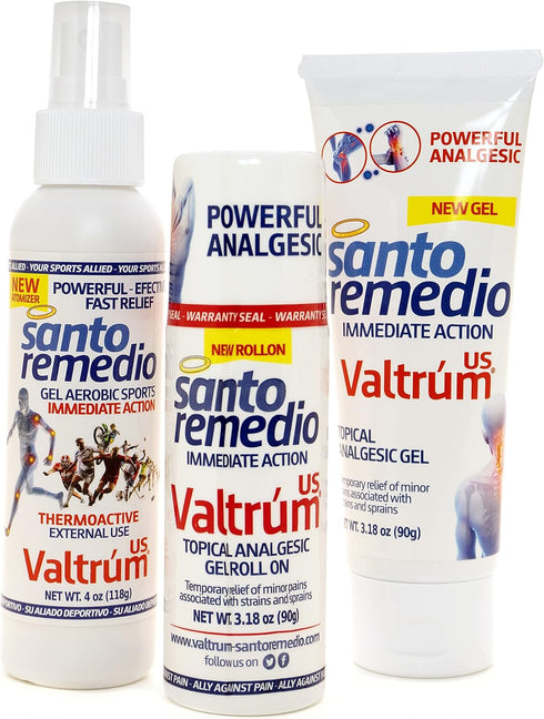 Fast and Effective Relief Gel for External Use with Powerful Action, Effects Perceived Within 40 Seconds