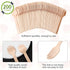 200 Pieces Disposable Mini Wooden Forks, Small Sporks, Appetizer Forks for Carnival Birthday Party Supplies (4 Inches)