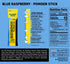 Packets Packs, (6 Count) BODYARMOR Caffeinated Flash I.V. Electrolyte Blue Raspberry - Zero Sugar Energy Drink Mix