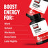 Force Factor Caffeine Pills 200mg - 100 Tablets for Energy, Focus, Strength & Performance Boost.