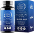 Natural Sleep Aid for Adults – Valerian Root Capsules, Melatonin 0.5mg, Chamomile, Passionflower | 60 Ct Plant-Based