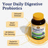 Vitalitown Probiotics + Prebiotics - 60 Billion CFUs, 19 Strains, 60 Delayed Release Veg Caps for Digestive Health