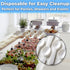 Extra Sturdy 200ct Plastic Tasting Spoons - BPA Free Disposable Mini Tasters for Ice Cream, Sauces & Appetizers