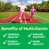 Kids Multivitamin with Iron & Minerals Chewable Tablets, 120 Chewables - Vegetarian, Mixed Fruit Flavor