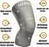 NEENCA Ultra-thin Knee Sleeve for Pain Relief, Light Compression Sleeve with Graphene Ions for Running and Sport