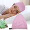 Castor Oil Pack Wrap for Head,Elastic and Reusable Hat Organic Cotton for