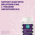 Gummy 3mg 50 Count Wellness Basics Melatonin for Restful Sleep | per Serving | Natural Sleep Support | BlackBerry Mint