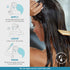 MAREE Deep Hair Mask & Conditioner - Hydrating Coconut Oil & Keratin Hair Mask, Biotin & Collagen Moisturizing