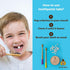 SuperBee Dentos Toothpaste Tablets - 150 Fluoride Free & Eco Friendly Chewable Toothpaste Tabs, Spearmint