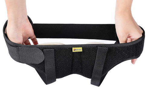 Tenbon Hernia Support Brace for Men & Women, Truss for Single/Double Inguinal or Sports Hernia, X-Large with 2