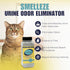 SMELLEZE Natural Urine Smell Removal Deodorizer - 2 lb. Granules, Stops Urine Stench Effectively