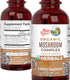 MaryRuth Organics USDA Organic Mushroom Complex | NonGMO, Vegan Herbal Liquid Drops Supplement with Lion's Mane, Reishi